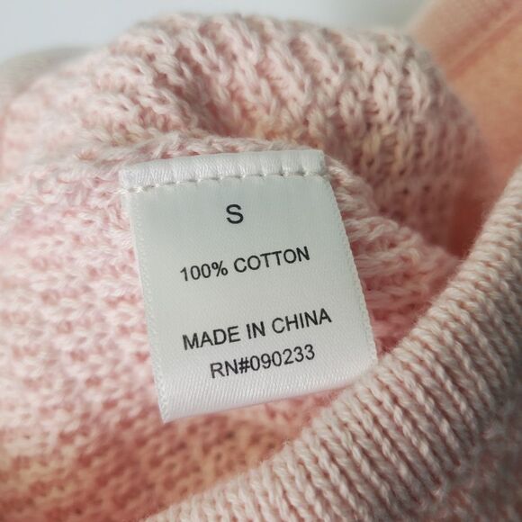 PacSun Pink Crochet Knit Mini Skirt Size Small - Picture 8 of 8